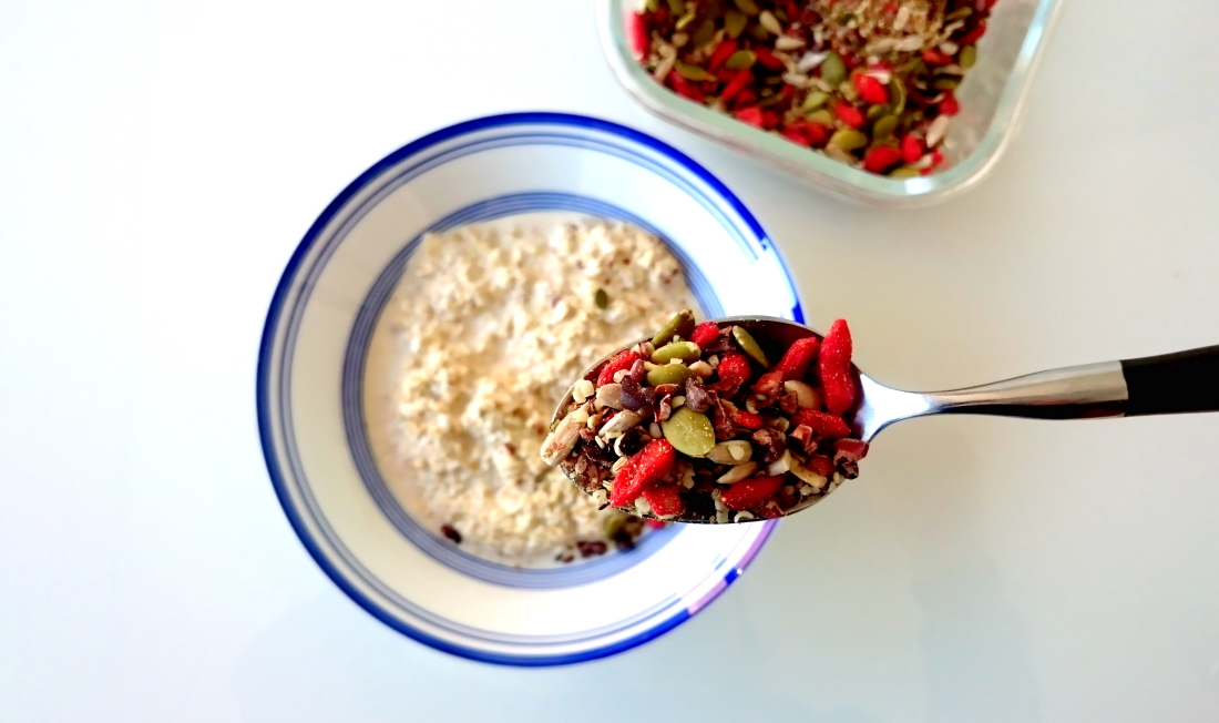 De Ultieme snelle ontbijtmix met overnight oats